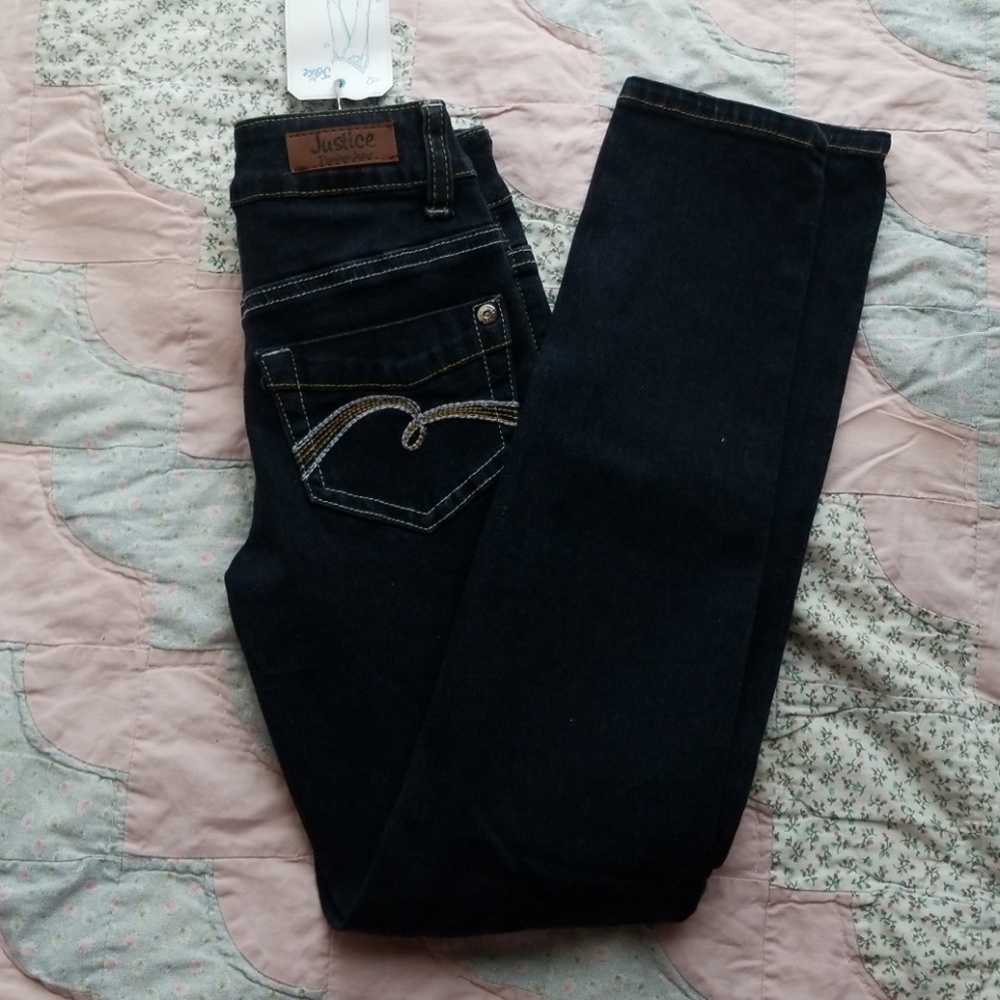 Justice girls skinny Jean's